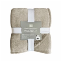 HD Designs Chenille Sherpa Blanket - Tan Perspective: Main