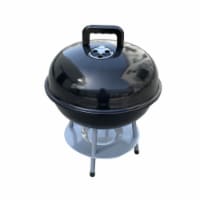 HD Outdoors Portable Charcoal Kettle Grill - Black Perspective: Main