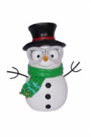 Holiday Home Snowman with LED Glasses Decoration Perspective: Main