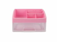 Office Works Storage - Pink / Clear