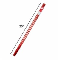 Holiday Home 30 Inch Solid True Red Gift Wrap Roll Perspective: Main