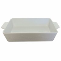 Holiday Home Large Embossed Patterned Christmas Baking Pan