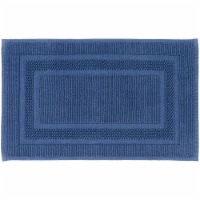 HD Designs Antimicrobial Bath Mat - Indigo Perspective: Main