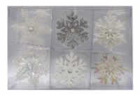 Holiday Home Snowflake Ornaments Christmas Décor Perspective: Main
