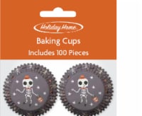 Holiday Home® 100 ct Halloween Mini Skeleton Baking Cups
