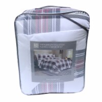 HD Designs Harrison Collection Comforter Set - Red Plaid