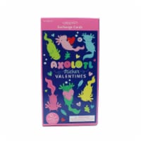 Holiday Home® Valentines Exchange Cards With Puffy Stickers - Axolotl Perspective: Main