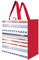 Patriotic Stripe Chambray Bag - Blue