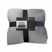 Modavari Home Fashions Bedding Quilt -K gray