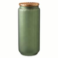 SDS for HD Designs Frosted Glass Canister - Green Perspective: Main