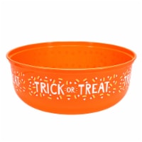 Holiday Home 12-Inch Candy Corn Halloween Treat Bowl Perspective: Main