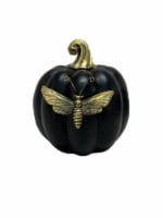 Holiday Home Black Pumpkin With Butterfly Halloween Decoration