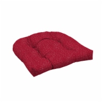 HD Designs Outdoors Tufted Seat Cushion - Red Perspective: Main