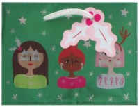 Holiday Home Jingle Ladies Vogue Christmas Gift Bag Perspective: Main