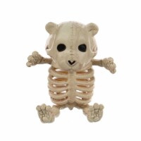 Holiday Home® 5" Teddy Bear Skeleton Halloween Decor Perspective: Main
