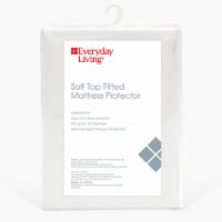Everyday Living® Soft Top Waterproof Fitted Mattress Protector Perspective: Main