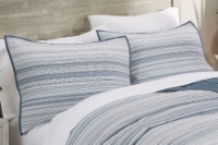 HD Designs Yarn Dye Sham Standard - Blue Perspective: Main