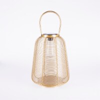 HD Designs Outdoors® Solar Lantern - Gold Perspective: Main