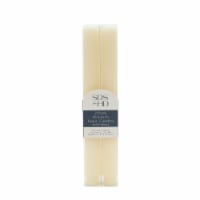 SDS for HD Designs Tight Rib Velvet Vanilla Taper Candles - Ivory Perspective: Main