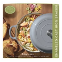 Dash of That Enamel on Steel Stock Pot with Lid - Gray, 8 qt - Kroger