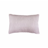 Everyday Living Ribbed Microplush Decor Pillow - Pink