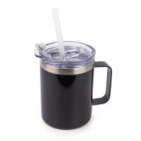 HD Designs Outdoors Summer Stainless Steel Camp Mug - Black Perspective: Main