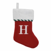 Holiday Home Mini Stocking Red Knit H Christmas Décor