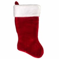 Holiday Home Plush Christmas Stocking Perspective: Main