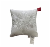 Holiday Home® Snowflake Decorative Pillow - White Perspective: Main