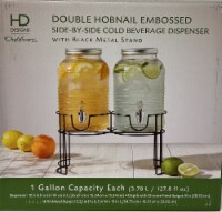 HD Designs Outdoors Summer Double Beverage Dispenser Perspective: Main