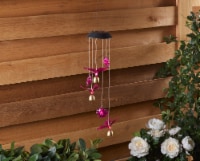 HD Designs Outdoors Butterfly with Bells Solar Mobile