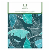 HD Designs Outdoors™ Leaf Silhouette 60 x 84 Inch Inddor Outdoor Tablecloth Perspective: Main
