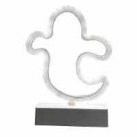 Holiday Home LED Neon Ghost Table Sign Perspective: Main