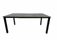 HD Designs Outdoors Reeve Rectangle Slat Table Perspective: Main