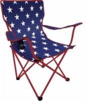 Glacier's Edge Foldable Flag Chair Perspective: Main