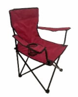 Glacier's Edge Chili Pepper Summit Camp Chair Perspective: Main