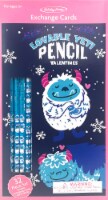 Holiday Home Valentine's Day Exchange Cards Yeti with Pencils Perspective: Main