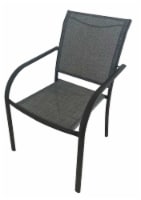 HD Designs Outdoors Orchards Dining Chair - Dark Gray Perspective: Main