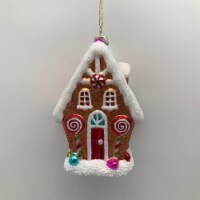 Holiday Home Gingerbread House Christmas Ornament Holiday Décor Perspective: Main