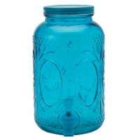 HD Designs Outdoors 4L Color Tinted Embossed Sun Tea Jar Perspective: Main