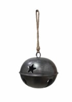 Holiday Home Jingle Bell Christmas Ornament - Black