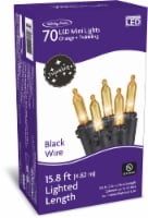 Holiday Home 70 ct Halloween Orange LED Mini Twinkle Lights Perspective: Main