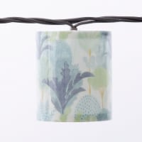 HD Designs Outdoors Printed Cylinder Light Set - Blue/Green Perspective: Main