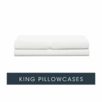 Modavari 500 Thread Count Egyptian Cotton King Pillow Case -  White Perspective: Main
