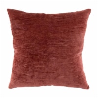 HD Designs Chenille Décor Pillow -Red Perspective: Main