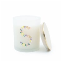 Holiday Home 8 Ounce Monogram Candle S Perspective: Main