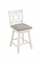 HD Designs Wyatt X-Back Swivel Barstool