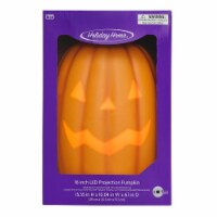 Holiday Home 16" LED Illumination Pumpkin Projection Halloween Light Perspective: Main