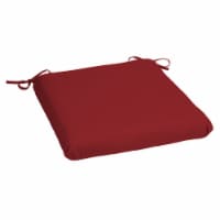 HD Designs Outdoors Patio Furniture Seat Pad - Red Perspective: Main