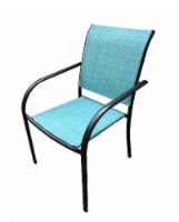 HD Designs Outdoors Orchards Dining Chair - Spa Blue Perspective: Main